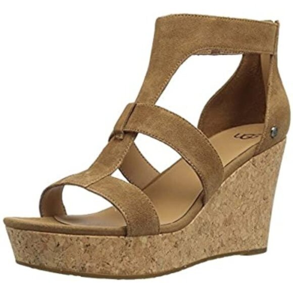 UGG Australia Women's Whitney Wedge Sandal - Picture 1 of 9